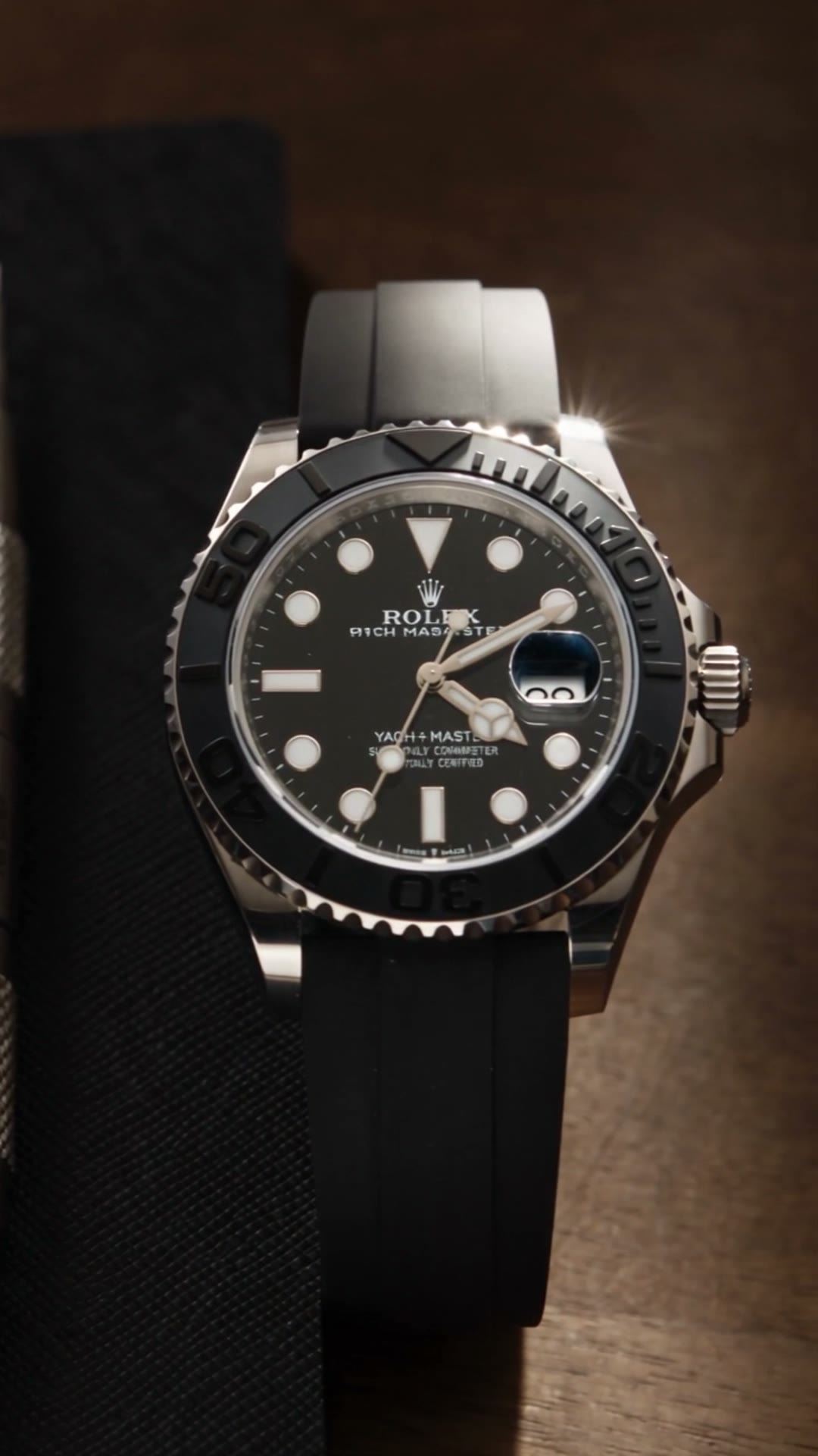 Still from the Rolex reel
